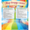 Стенд "Мир вокруг меня" - «globural.ru» - Серов