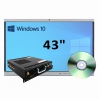 Интерактивная панель 43" (встроенный ПК, Win10) - «globural.ru» - Серов