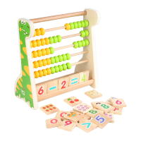Деревянная игрушка "Дино-счеты" - «globural.ru» - Серов