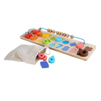 Деревянная игрушка "Фигуры и Цифры" - «globural.ru» - Серов