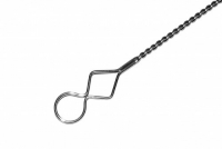 Зонд массажный логопедический Восьмерочка на витой ручке с колечком - «globural.ru» - Серов