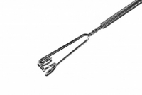 Зонд массажный логопедический Саночки средние на толстой ручке с накаткой - «globural.ru» - Серов