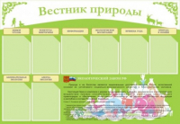 Стенд "Вестник природы" (вариант 4) - «globural.ru» - Серов