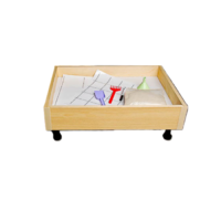 Игровой набор для экспериментов с песком "Песочница" (бук) - «globural.ru» - Серов