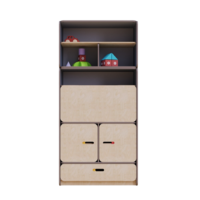 Стеллаж-трансформер с рабочим местом специалиста из коллекции «НЕГА» (голубой) - «globural.ru» - Серов