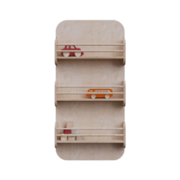 Настенная полка с тремя уровнями из коллекции «НЕГА» - «globural.ru» - Серов