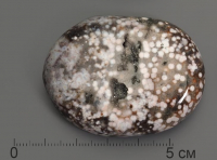 Яшма океаническая, полированная галька - «globural.ru» - Серов