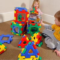 Набор Полидрон Гигант "Комплект встраиваемых зеркальных панелей" - «globural.ru» - Серов