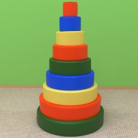 Игровой набор Пирамида Круглая - «globural.ru» - Серов