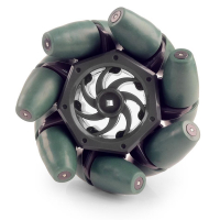 Технологичное колесо Mecanum 4" Mecanum Wheel 4" для конструктора VEX (4 штуки в упаковке) - «globural.ru» - Серов