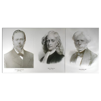 Портреты физиков ( 35 штук, формат А3 ) - «globural.ru» - Серов