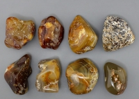 Сердолик, полированная галька 4,5-6,5 см - «globural.ru» - Серов