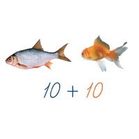 Счетный материал на магнитах "Рыбки". - «globural.ru» - Серов