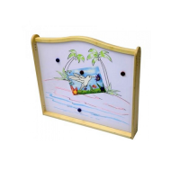 Двухсторонняя панель для игровых зон "Зеркальная и магнитно-маркерная доска" - «globural.ru» - Серов