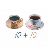 Счетный материал на магнитах "Чашки". - «globural.ru» - Серов