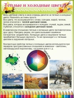 Стенд "Теплые и холодные цвета" - «globural.ru» - Серов