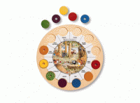 Наборы карточек. Палитра круглая: Серия "Английский язык". "Гарри и Салли: "Наш новый дом". - «globural.ru» - Серов