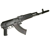 Макет автомата Калашникова АК-74М-М складной приклад - «globural.ru» - Серов