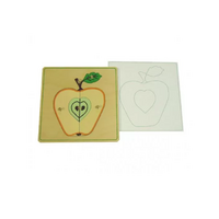 Части яблока с контуром - «globural.ru» - Серов