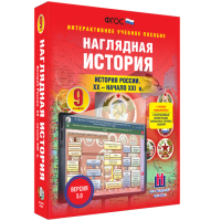 Наглядная история. История России. XX - начало XXI века. 9 класс - «globural.ru» - Серов