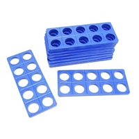 Нумирошка. Набор из 10 пластиковых форм - «Десятки» по методике Нумикон - «globural.ru» - Серов