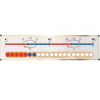 Магнитный плакат "Математические кораблики". (Серия "От 1 до 20") с методическими рекомендациями - «globural.ru» - Серов