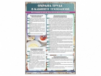 Стенд "Охрана труда в кабинете технологии" - «globural.ru» - Серов