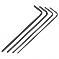 Набор из 4-х шестигранных ключей. Tetrix - «globural.ru» - Серов