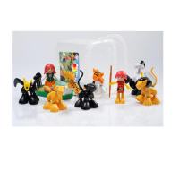 Набор магнитных фигурок "Зоопарк". 3-5 лет - «globural.ru» - Серов