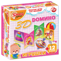 Комплект развивающих игр 3-5 лет. 3D домино (3-5 лет) - «globural.ru» - Серов