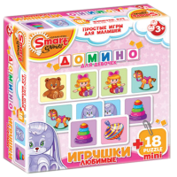 Комплект развивающих игр 3-5 лет. Домино  - «globural.ru» - Серов