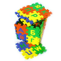 Коврик Алфавит (14х14см 32 штуки) - «globural.ru» - Серов