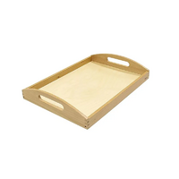 Малый поднос с фигурной ручкой - «globural.ru» - Серов