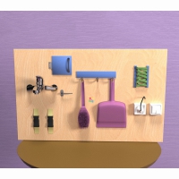 Бизиборд "Домашний уголок" - «globural.ru» - Серов