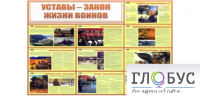 Стенд "Уставы закон жизни воинов" - «globural.ru» - Серов