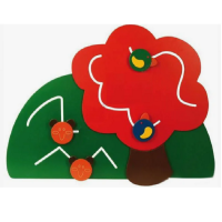 Настенный развивающий модуль "Яблонька" - «globural.ru» - Серов