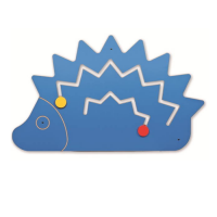 Настенная манипулятивная игра "Ёжик" - «globural.ru» - Серов