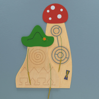 Бизиборд "Развитие руки к письму-1" - «globural.ru» - Серов