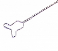 Зонд массажный "Мишка" с витой ручкой с колечком (автор Микляева Ю.В.) - «globural.ru» - Серов