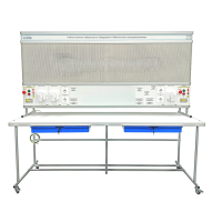 Учебный комплект лабораторного оборудования «Рабочее место электромонтажника» исполнение стендовое, монтажная панель - «globural.ru» - Серов