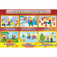 Стенд "Детям об огне" - «globural.ru» - Серов
