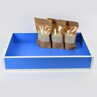 Психологическая песочница (эконом вариант синий цвет) - «globural.ru» - Серов