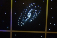 Потолок "Звездное небо с анимационным фибероптическим эффектом галактика" - «globural.ru» - Серов