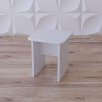 Табурет «Белый кубик» - «globural.ru» - Серов