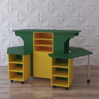 Модульный стеллаж "Весёлые занятия" - «globural.ru» - Серов