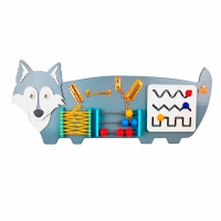 Бизиборд "Добрый волк" - «globural.ru» - Серов