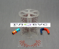 Модель для демонстрации в объеме линий магнитного поля (вариант 2) - «globural.ru» - Серов