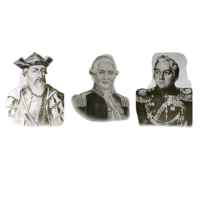 Портреты путешественников (25 штук, формат А3) - «globural.ru» - Серов