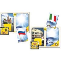 Настольно-печатная игра "Флаги стран мира 1. Европа" - «globural.ru» - Серов