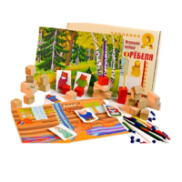 Игровой набор Фребеля "Три медведя" (серия "Сказочный мир". Выпуск 2) - «globural.ru» - Серов